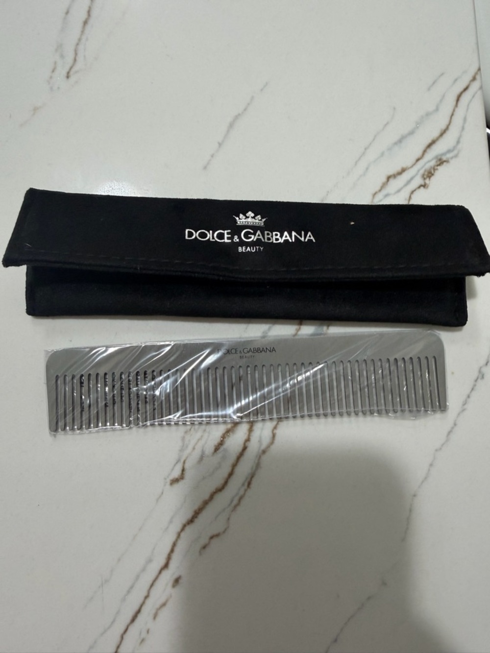 DOLCE GABBANA METAL COMB NEW